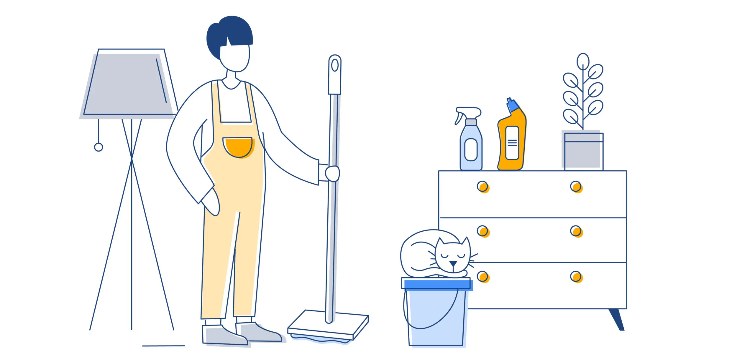 What is the difference between a domestic and a professional clean? - flatfair